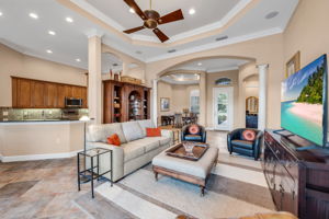 Open Concept Living Room, Kitchen, and Dining Room