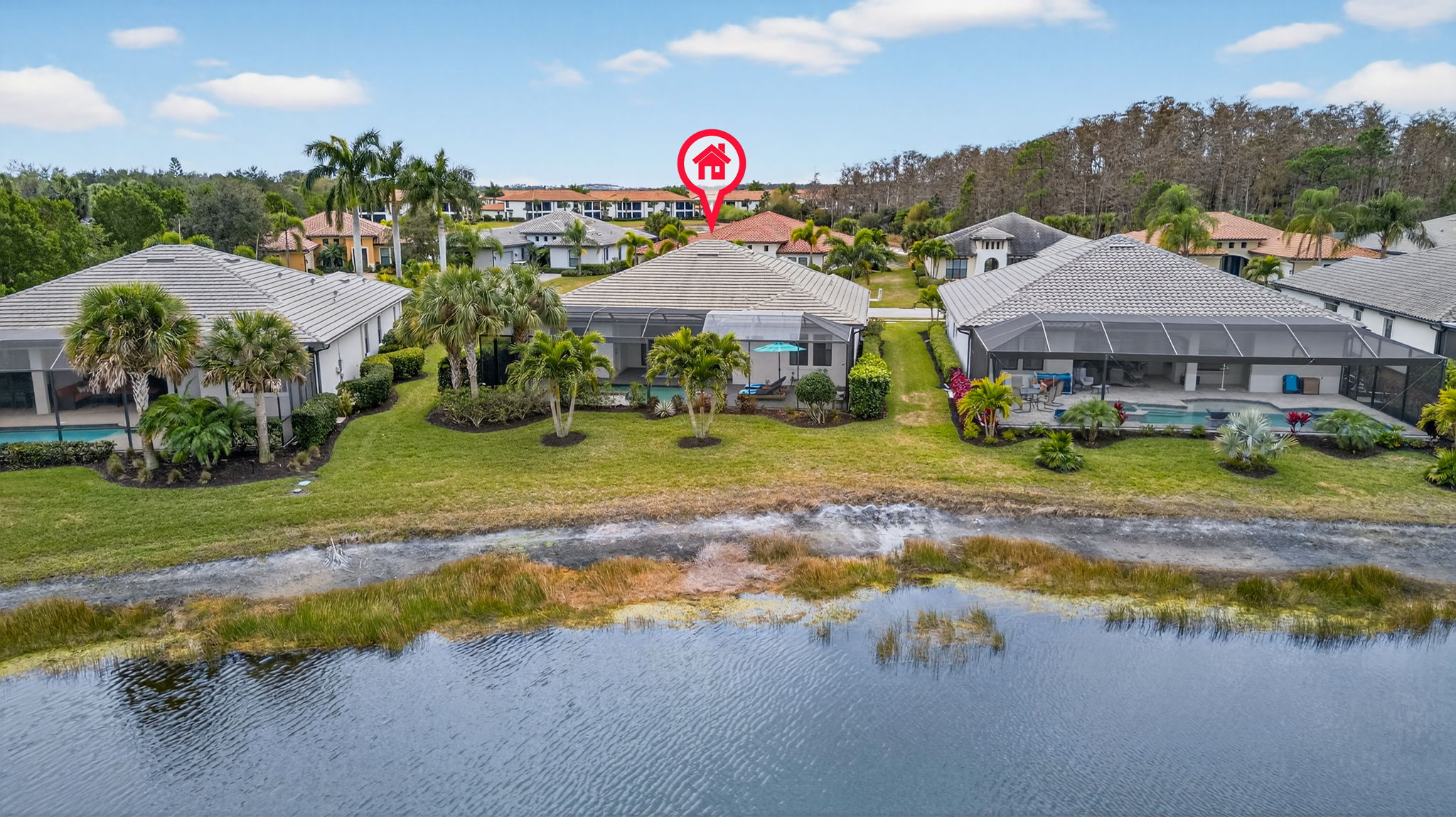 Aerial Rear Exterior - marker