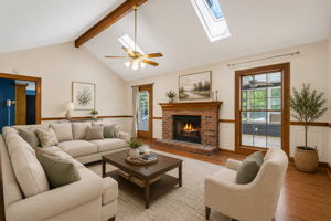 AI Virtual Staging - Family Room