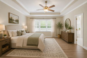 AI Virtual Staged - Primary Bedroom