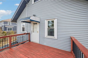 Nice and private spacious deck