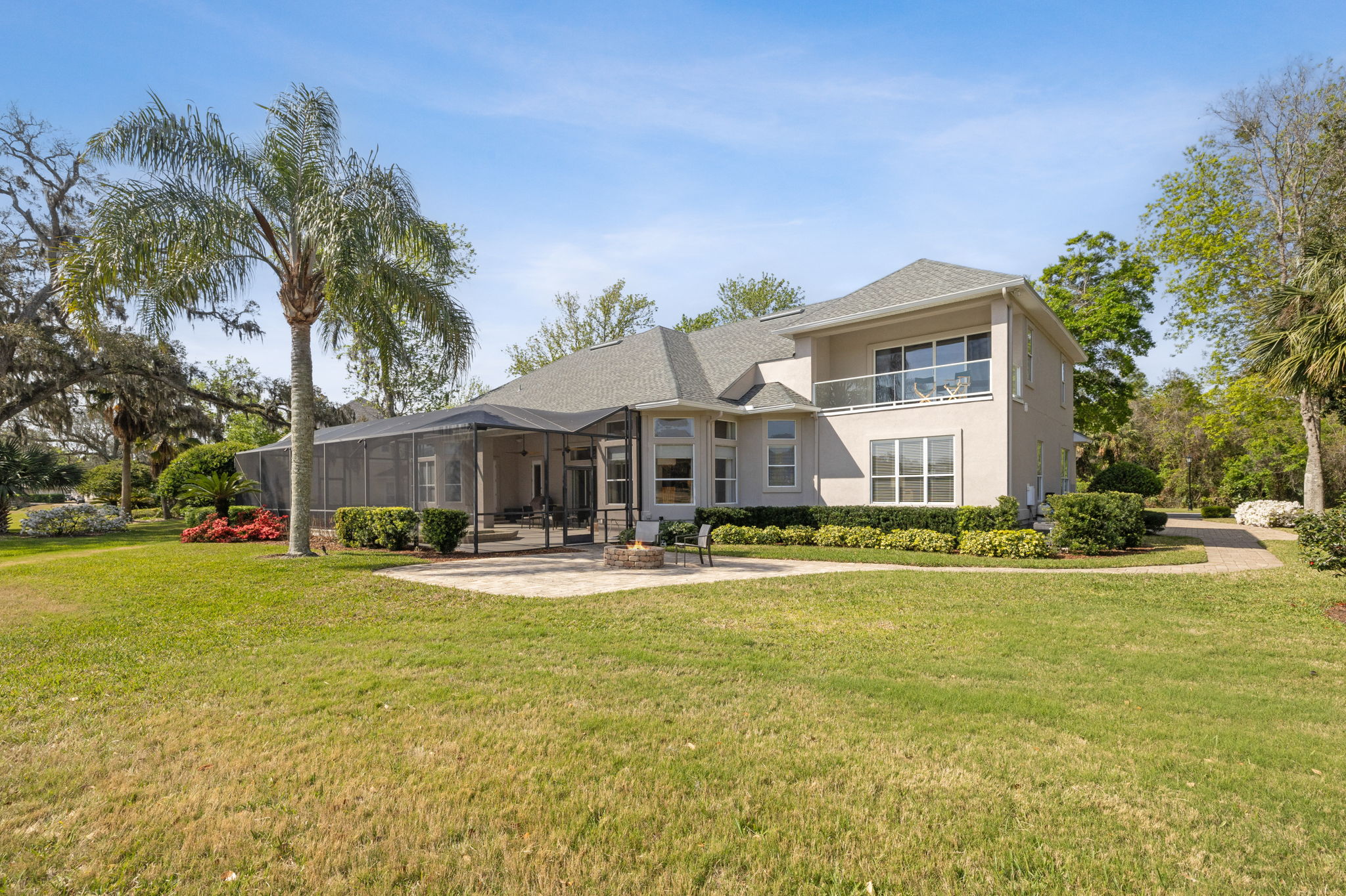 Rear View of Home