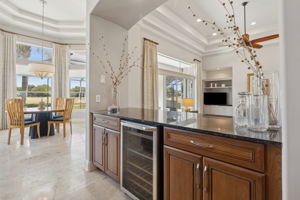 Beverage Counter & Wine Cooler