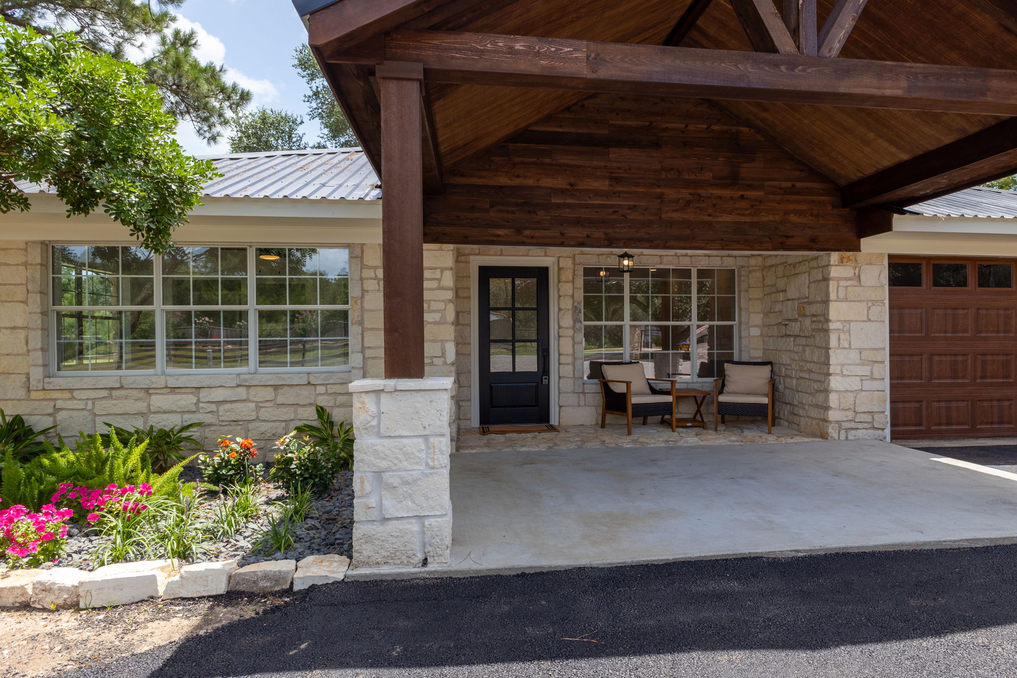 Covered Front Entrance