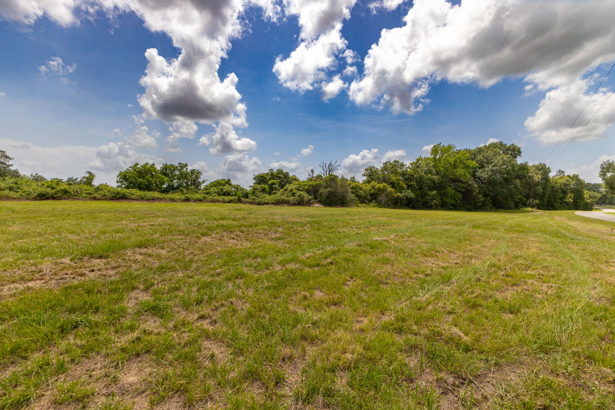 East Side of Property