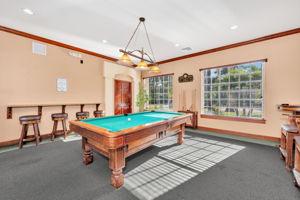 Community Billiards Room