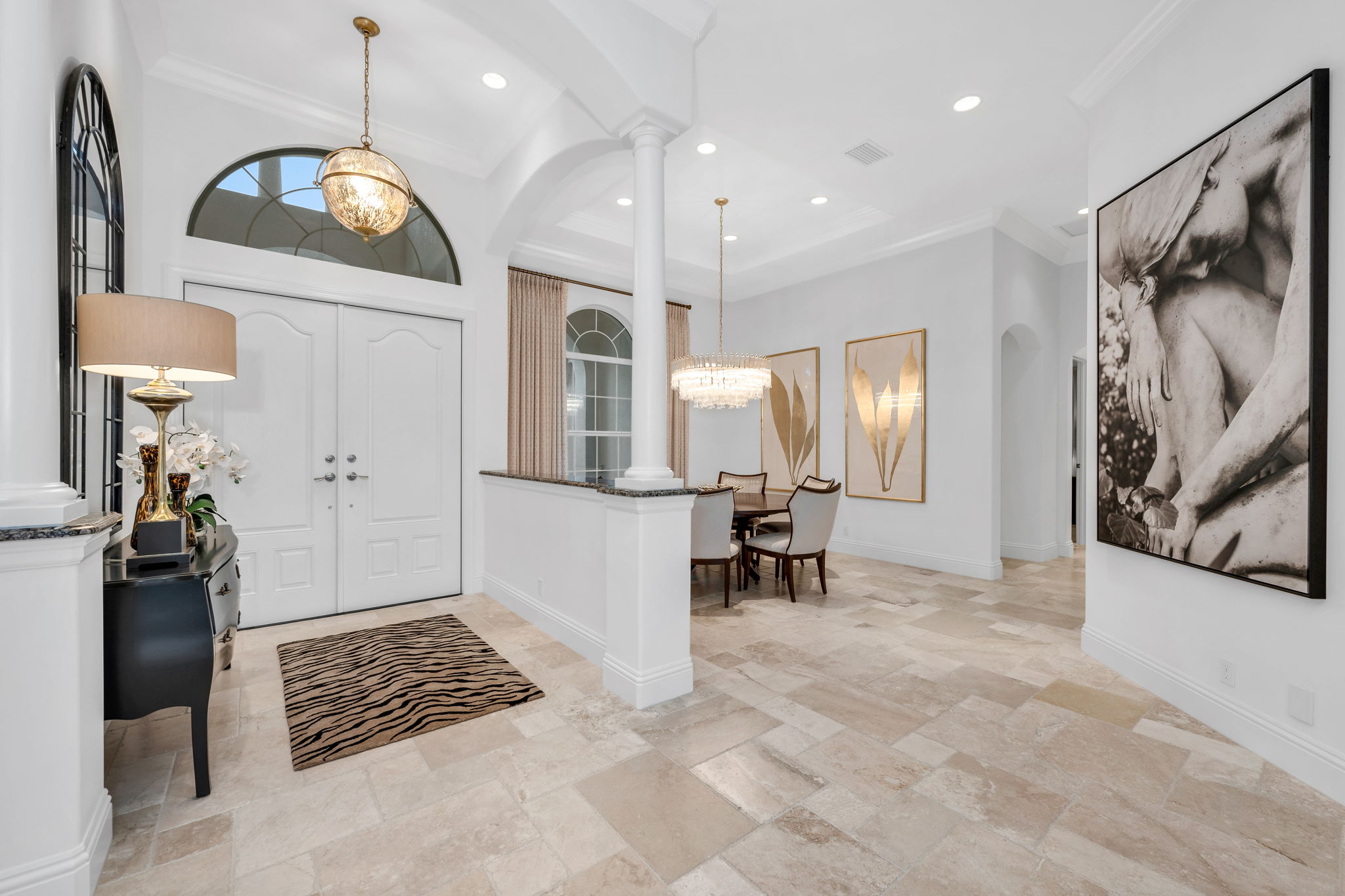 Foyer and Dining Room