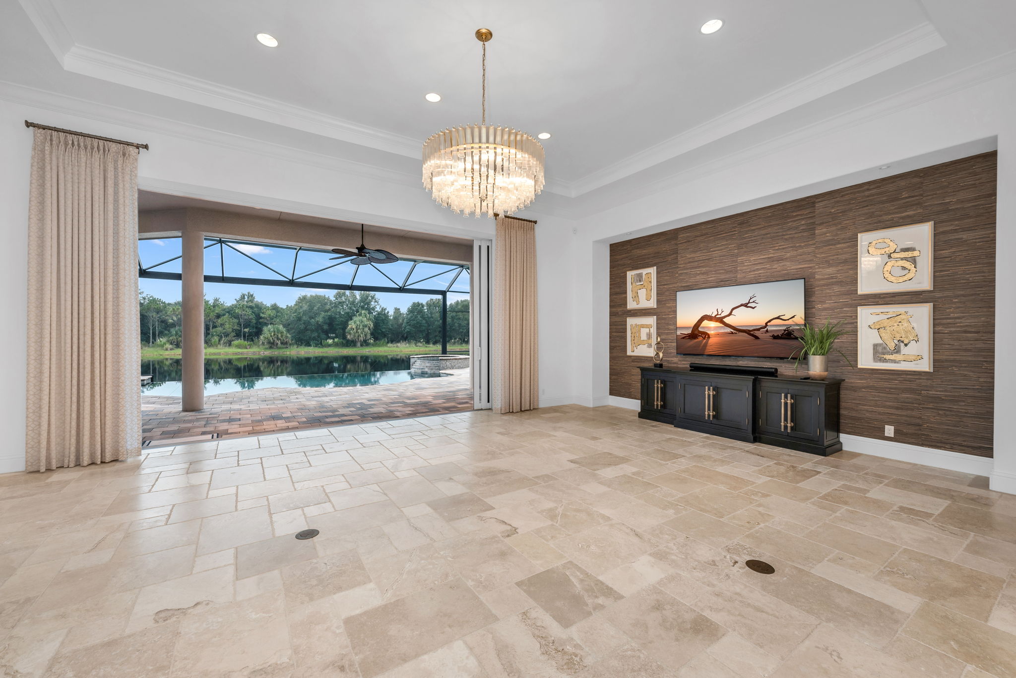 Great Room with Accent Wall