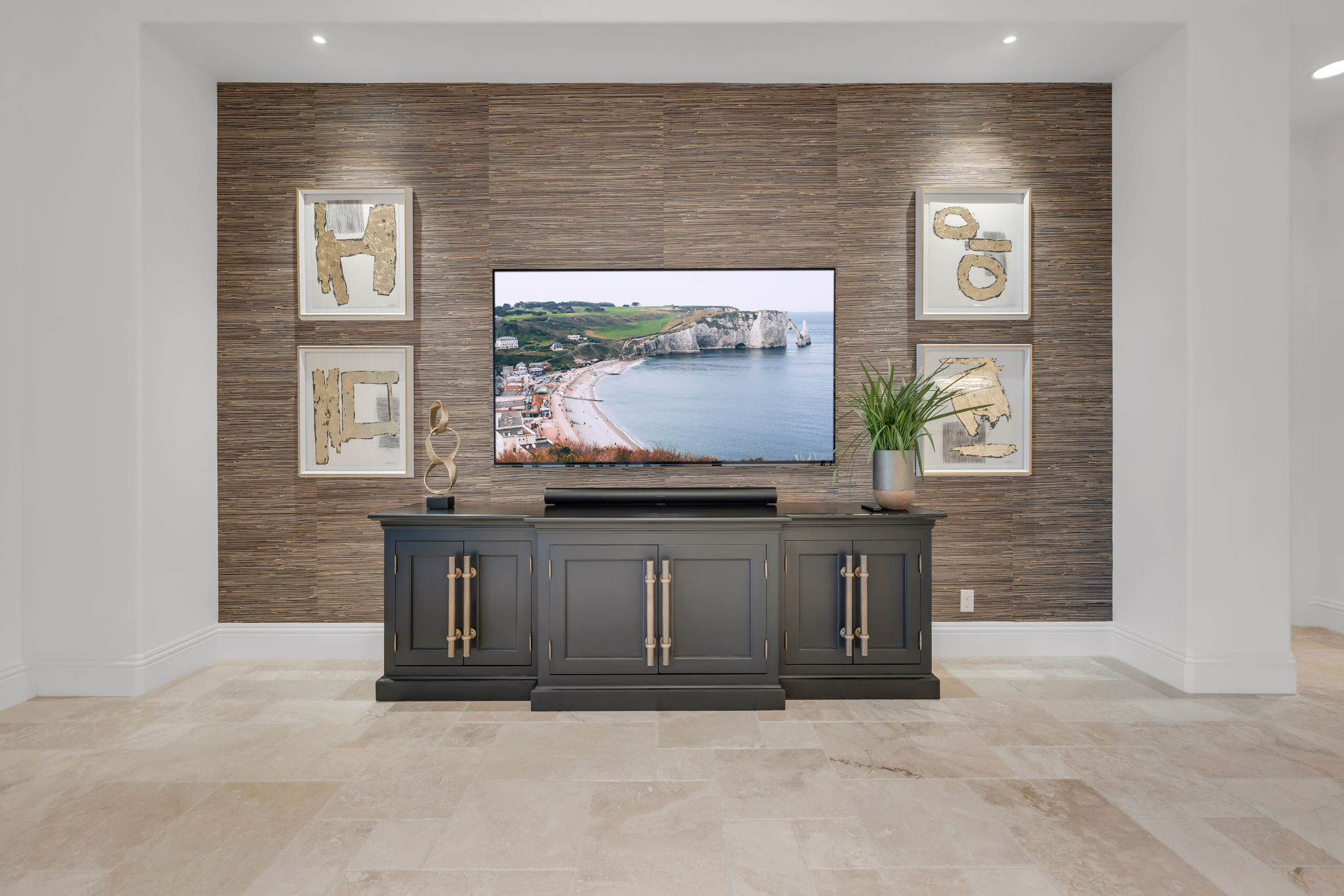 Accent Wall in Great Room