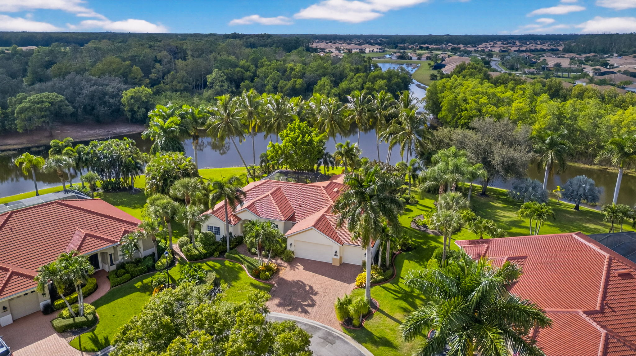 Aerial Front Exterior 2