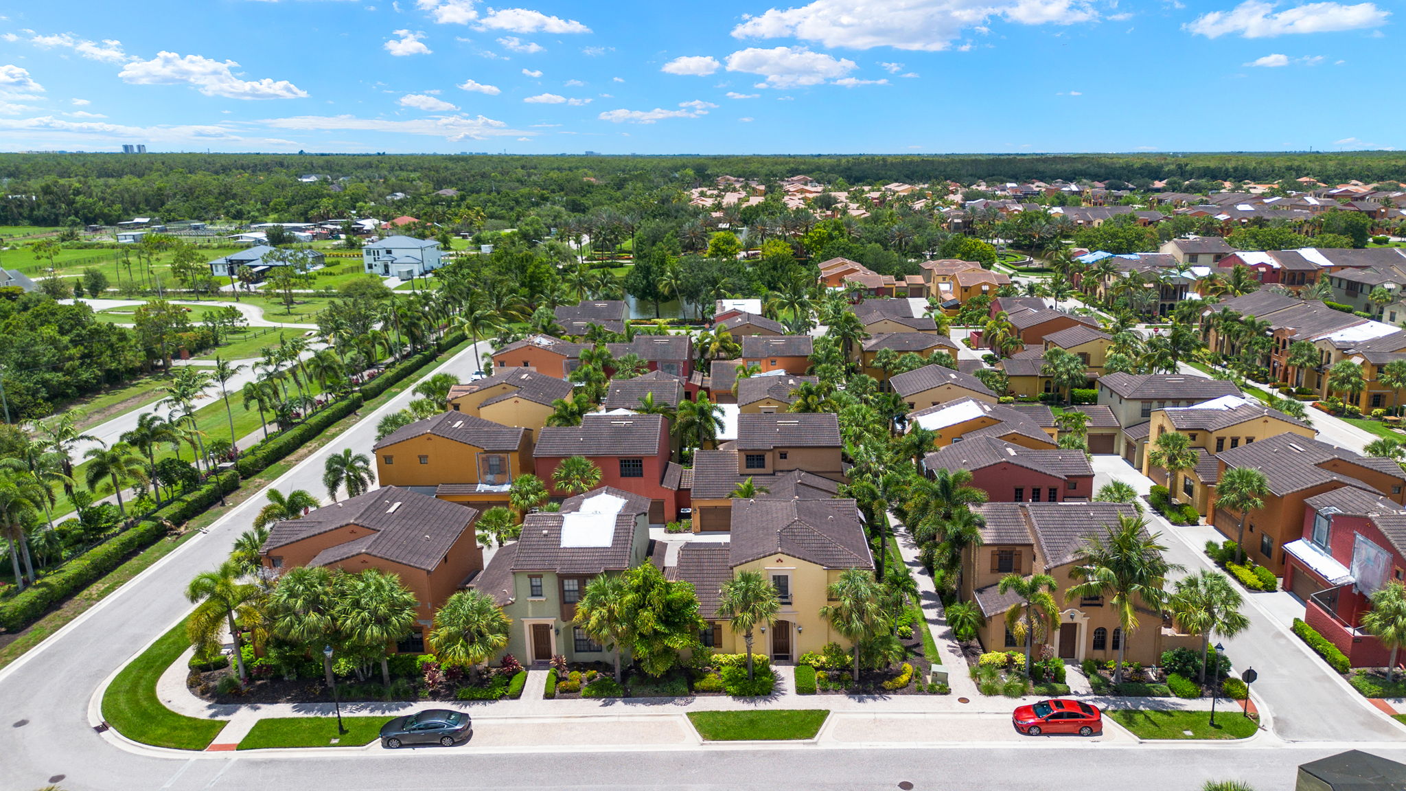 Aerial Front Exterior 3