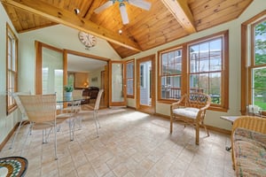 3-season porch - off living room
