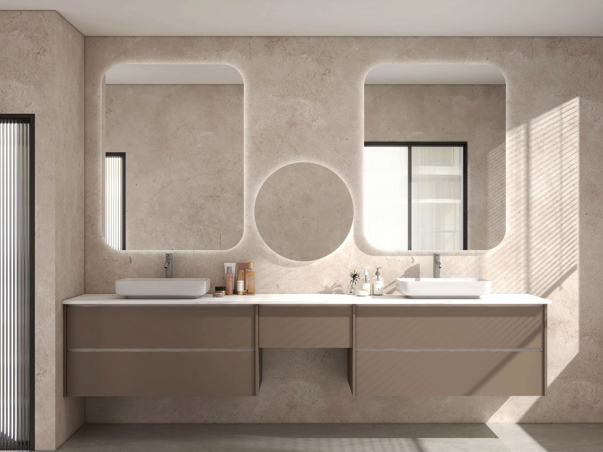 5.1 - Elegant Primary Bathroom Showcasing Premium Designer Finishes