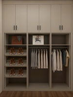 17 - Stylishly-Appointed Mudroom Closet w_ Integrated Storage