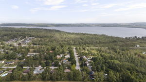 Aerial with Lake