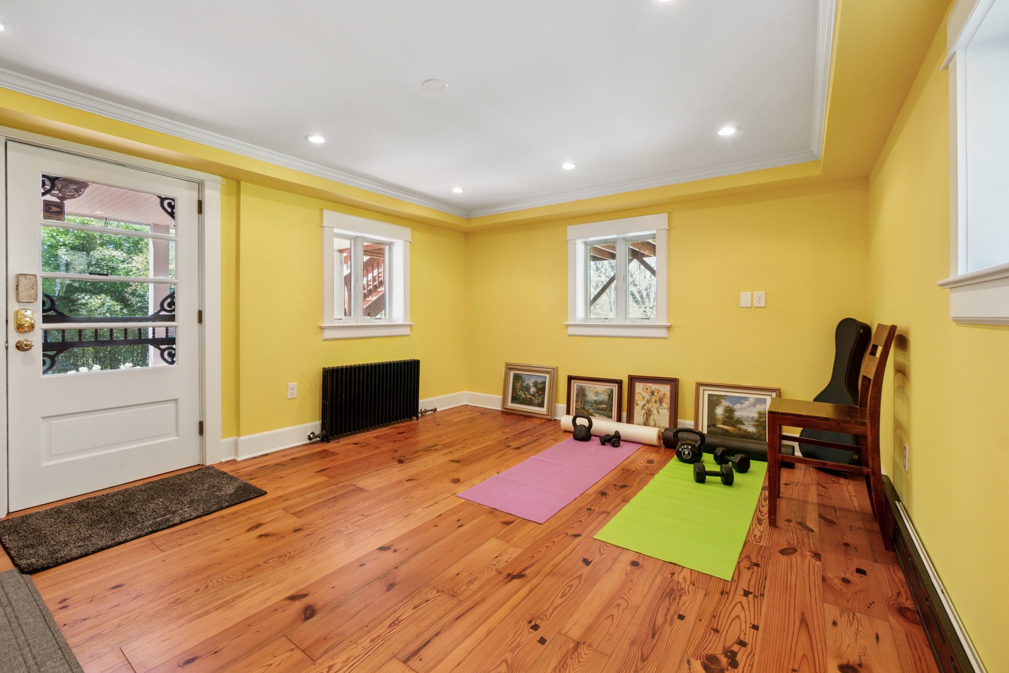 Lower Level - Walkout and Beautiful Pine Hardwood Floors