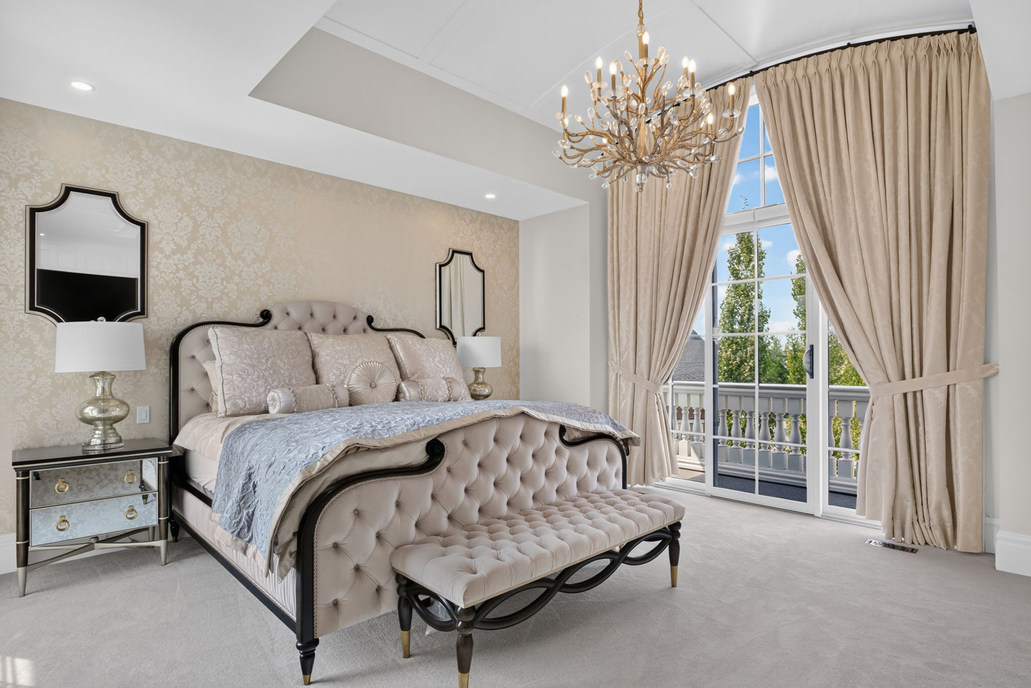 Serene primary retreat — every bedroom enjoys its own ensuite