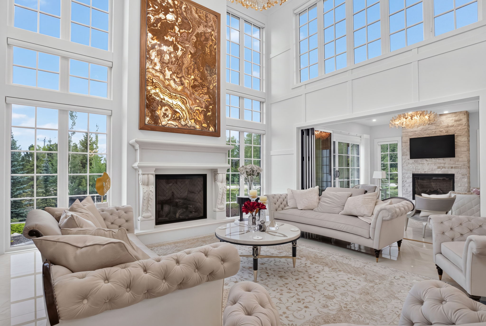 12 Wycliffe Mews — double-height great room