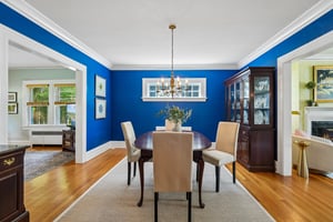 Some homes have dining rooms. This one has a gathering place. From holiday dinners to birthday candles, game nights to graduation toasts, this beautiful room is ready for the moments that become family lore.