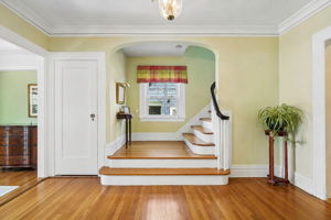 Classic details, central air, and one of Upper Montclair's most coveted locations set the tone for everything that follows.