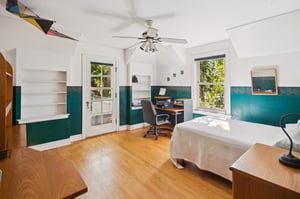 1200 Dobson 2nd Bedroom, roof deck