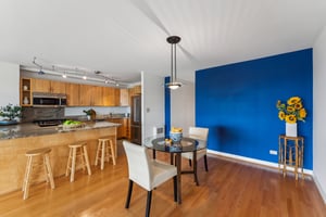 Spacious and Open dining room