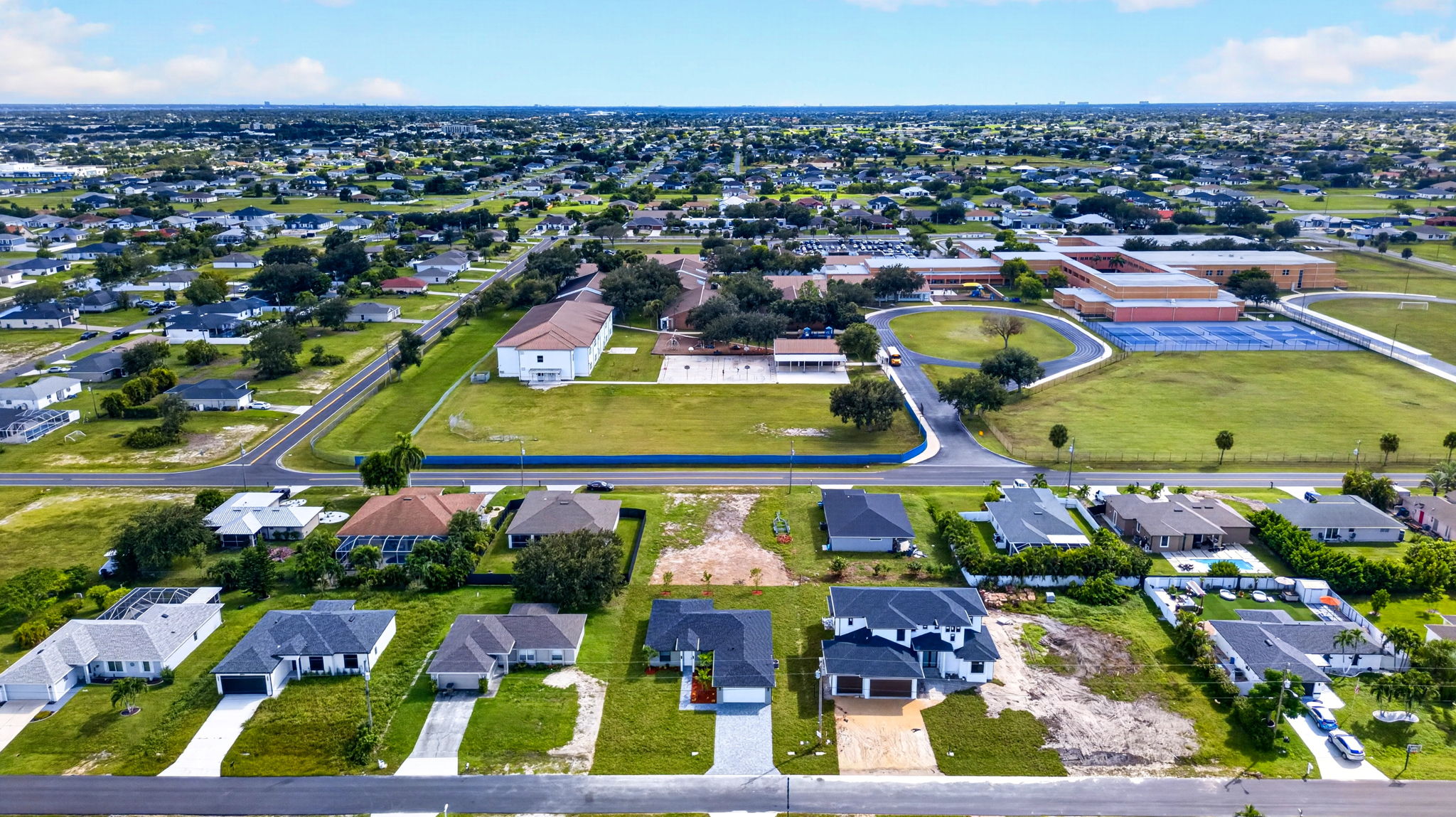 Aerial Front Exterior 3