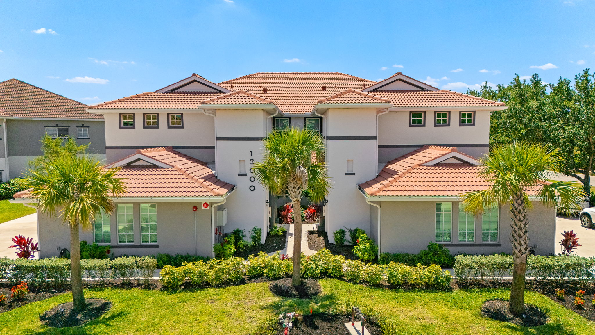 Aerial Front Exterior 1