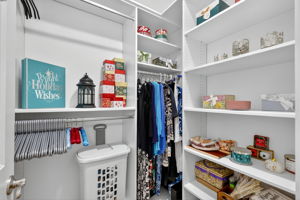 Primary Bedroom Second Custom Walk-In Closet