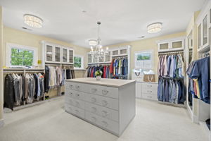 California Closet in Primary Suite