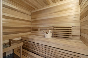 Sauna in Primary Bath