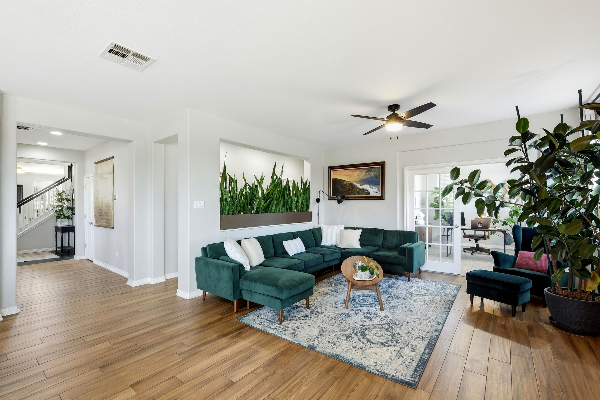 Front Hall/Living Room