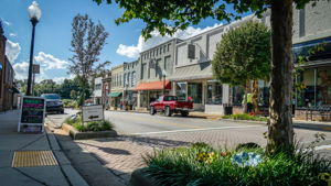 Fort Mill town center just down the street