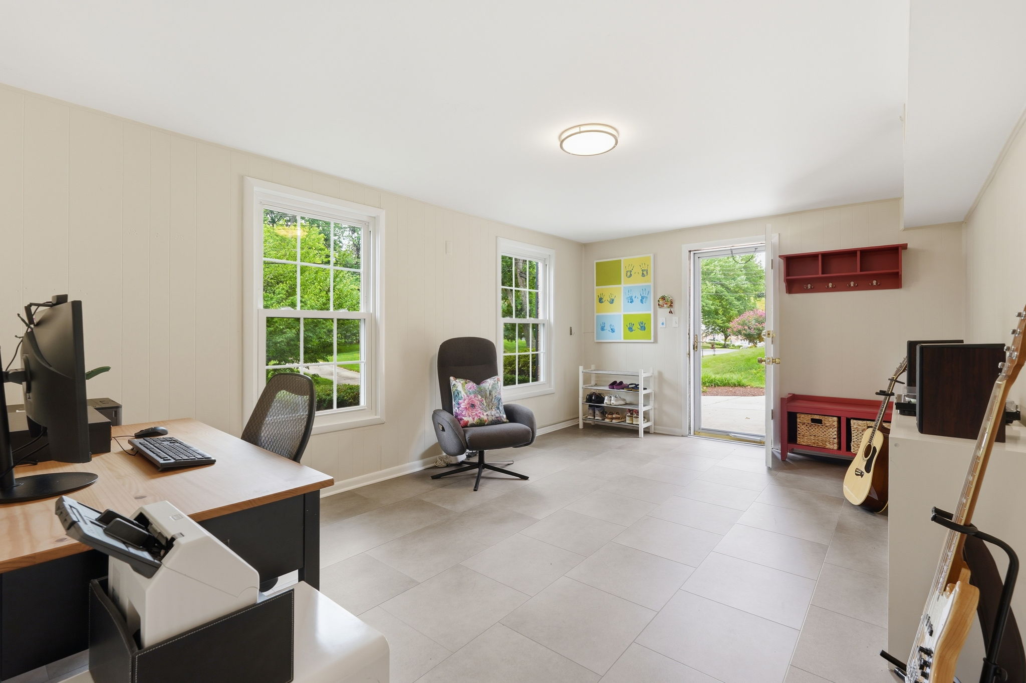 Office/Play Room (main level)
