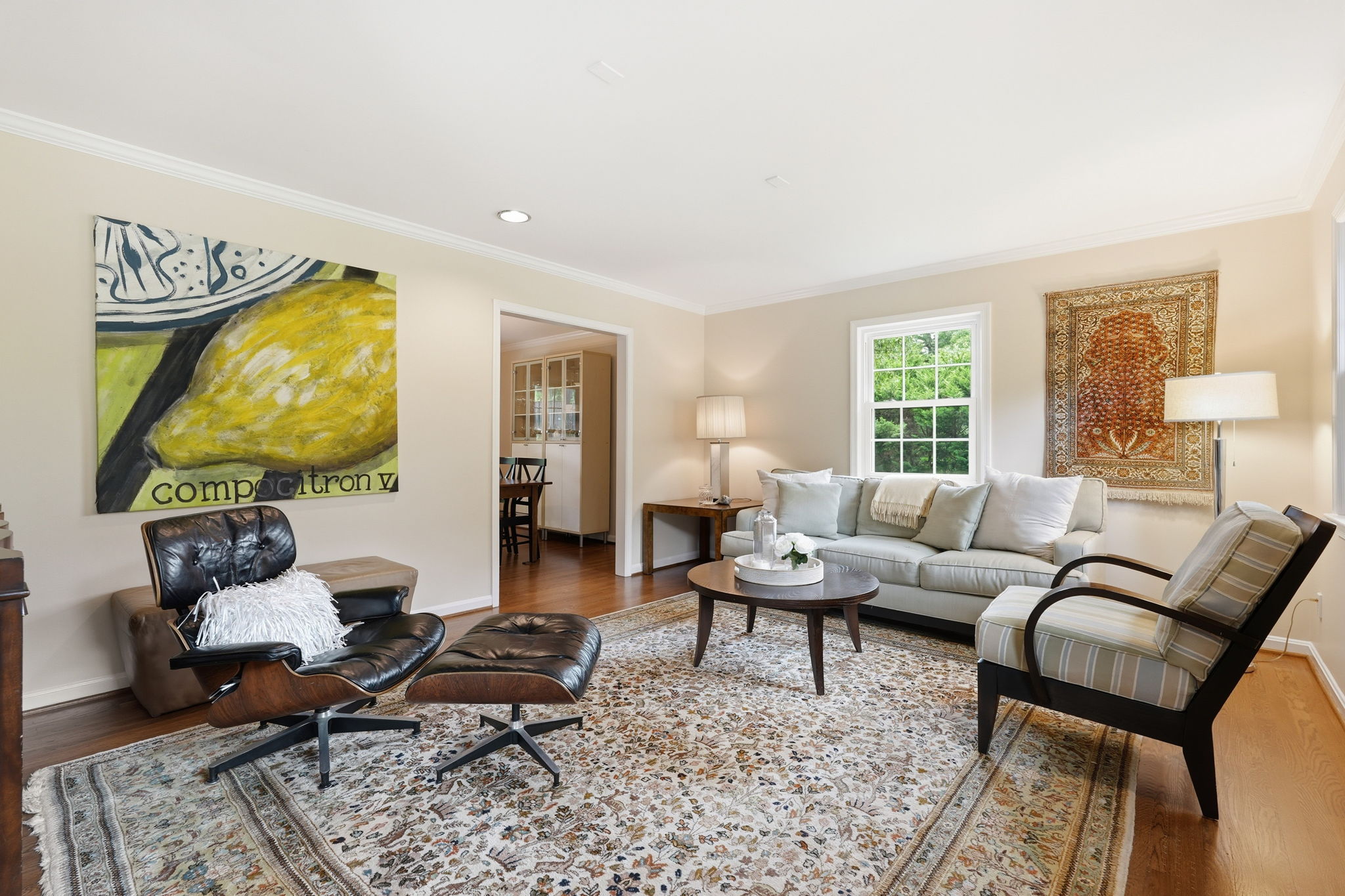 Spacious Living Room