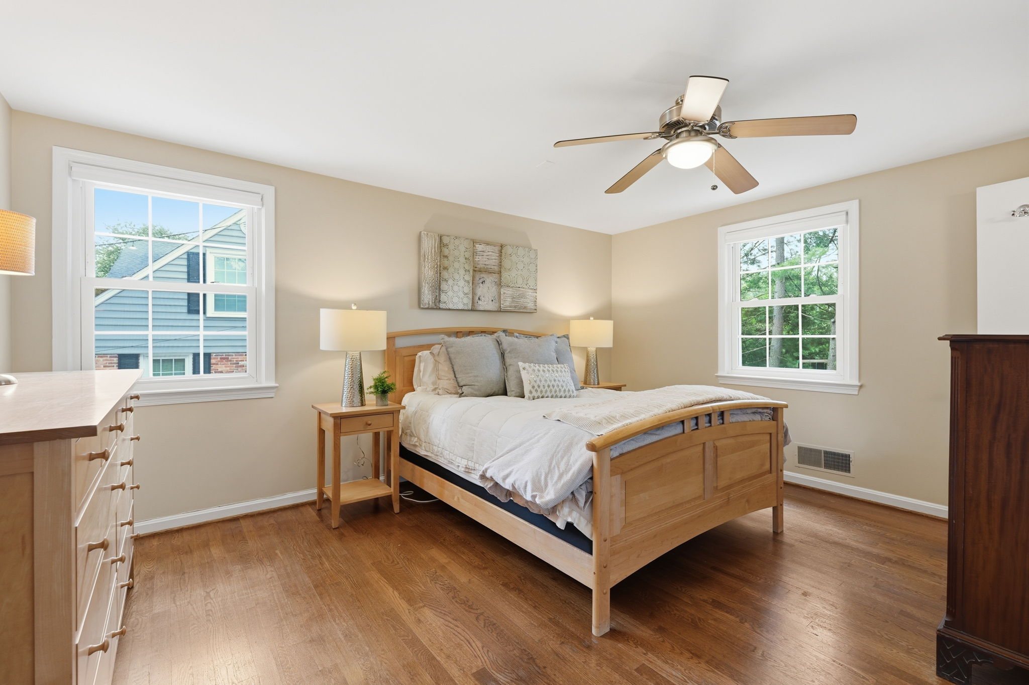 Primary Bedroom Suite with walk-in closet