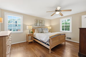 Primary Bedroom Suite with walk-in closet