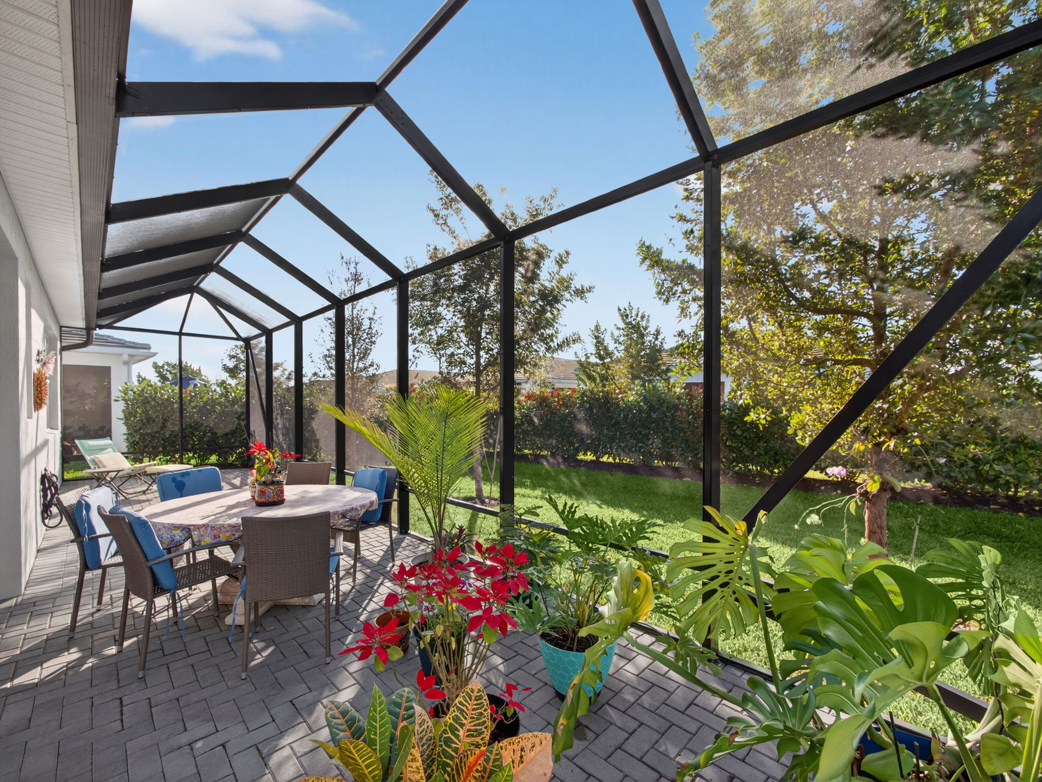 Extended Screened in Porch