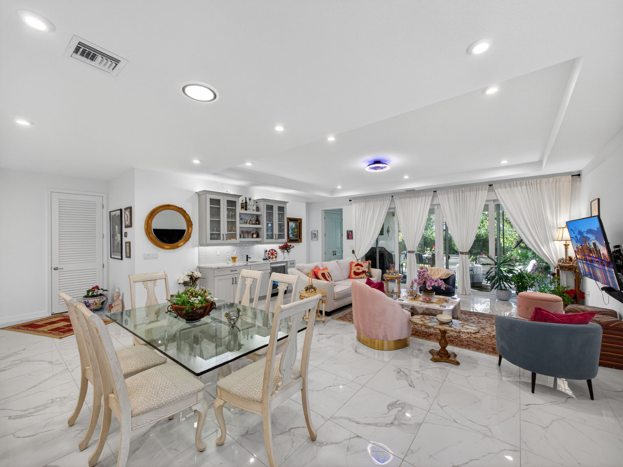 Dining Open to Great Room