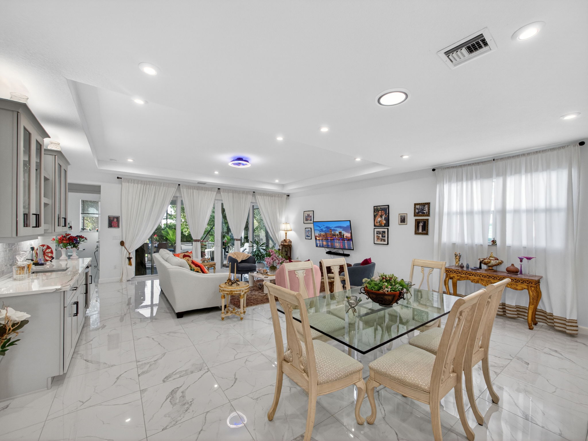 View from Kitchen Island