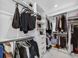 Primary Built Out Closet