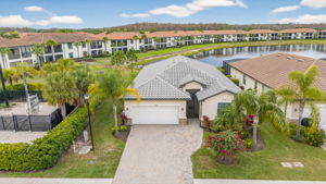 Aerial Front Exterior