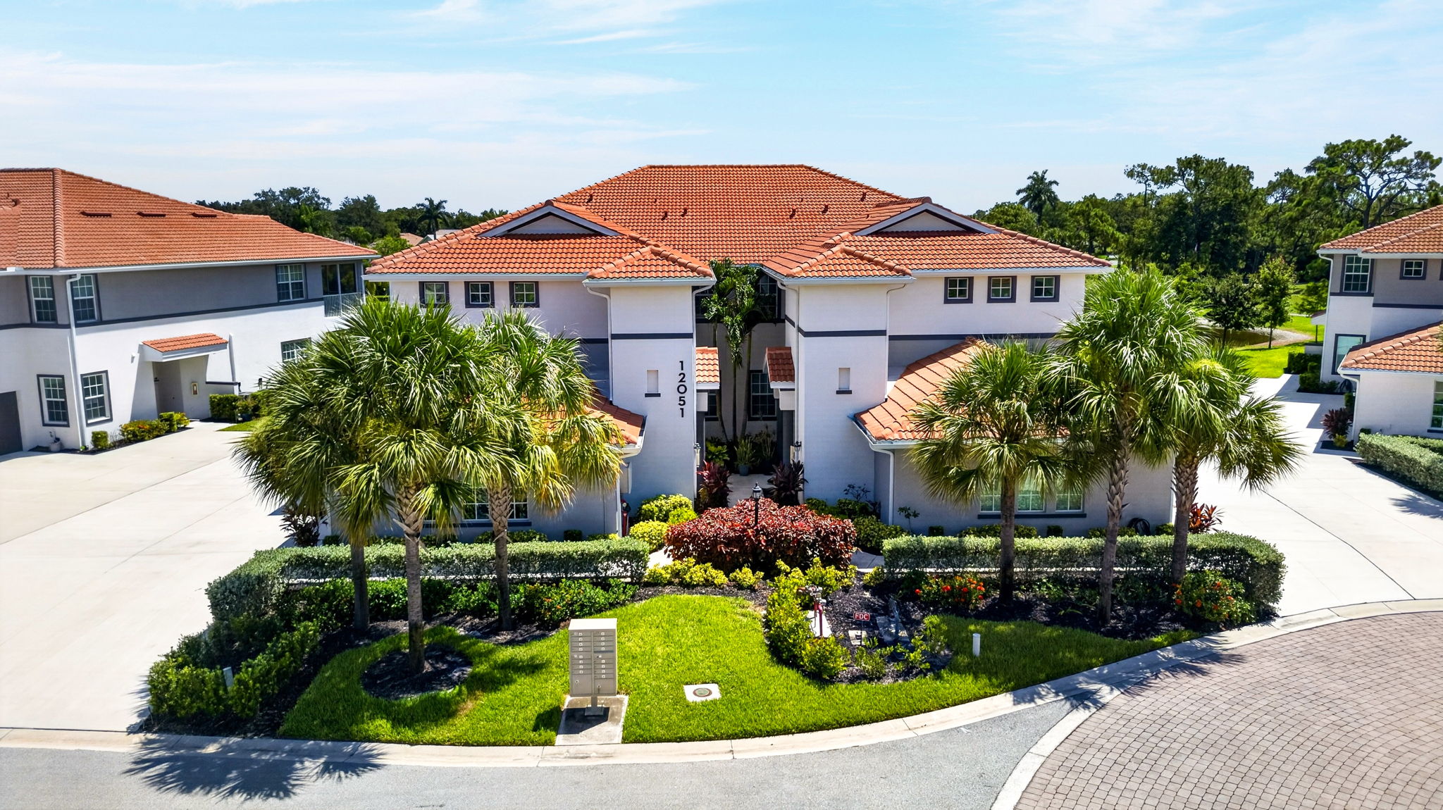Aerial Front Exterior 1