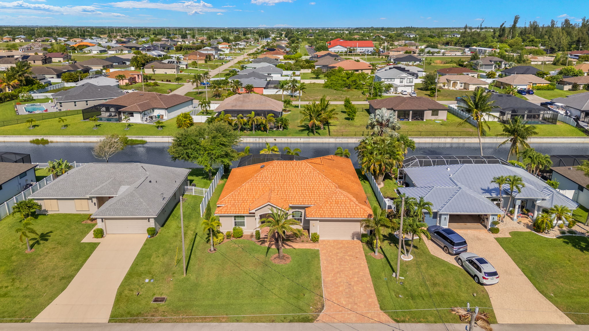 Aerial Front Exterior 2