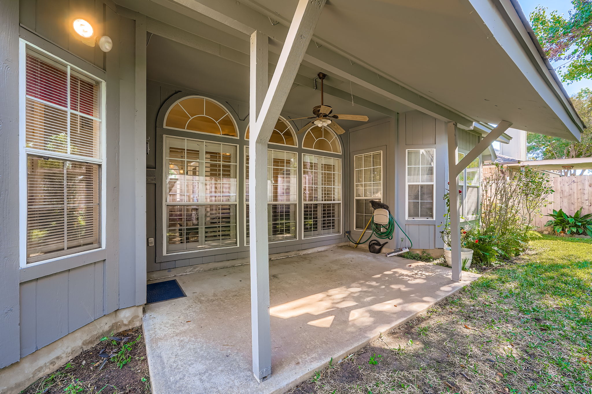 Covered Back Patio
