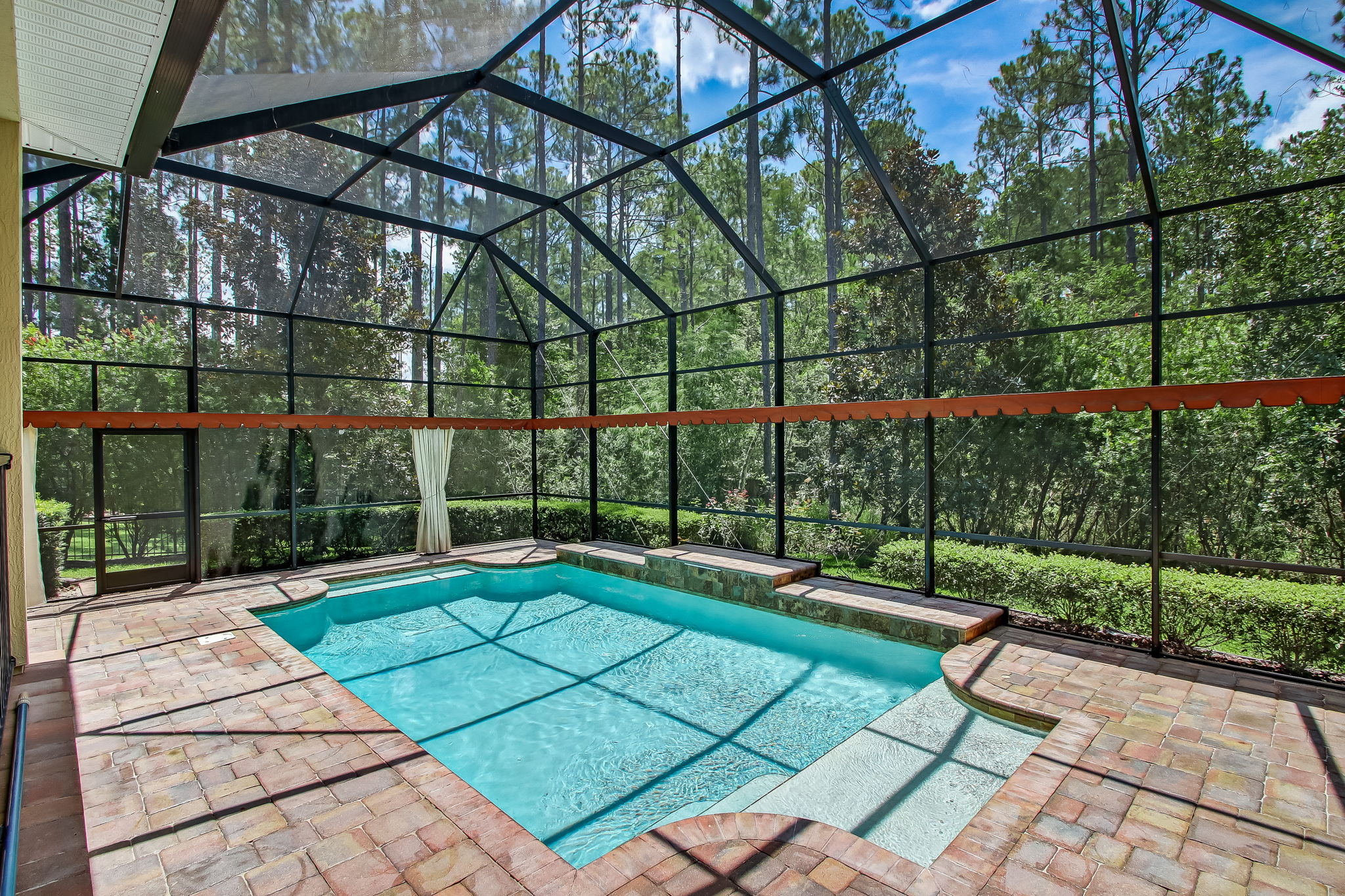 Screened Pool Area