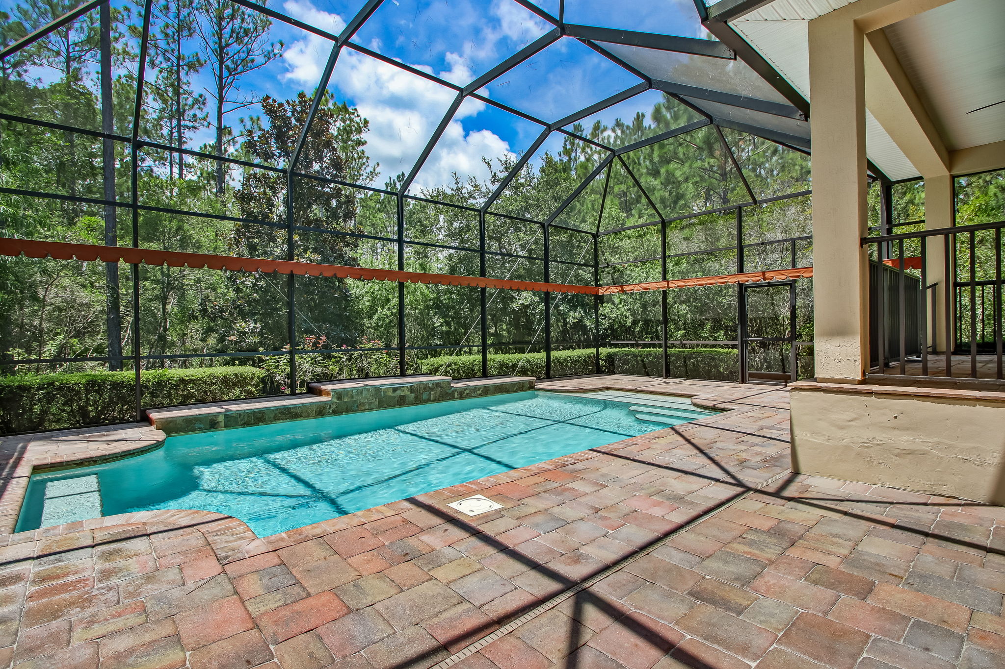 Screened Pool Area