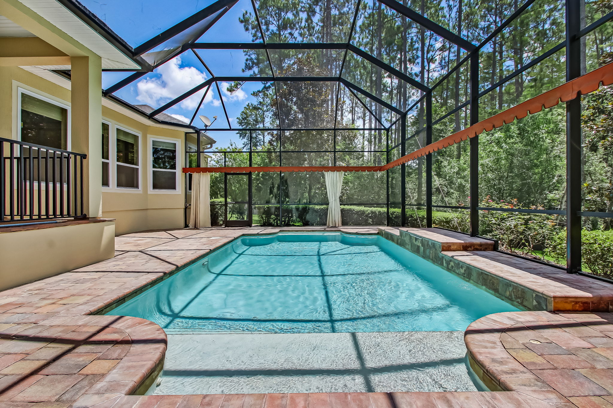 Screened Pool Area