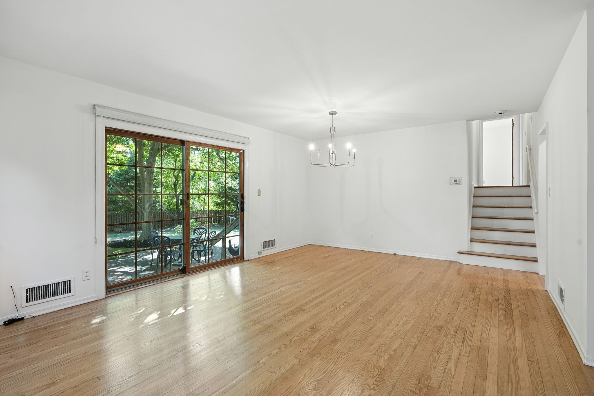 Living Room and Dining Room