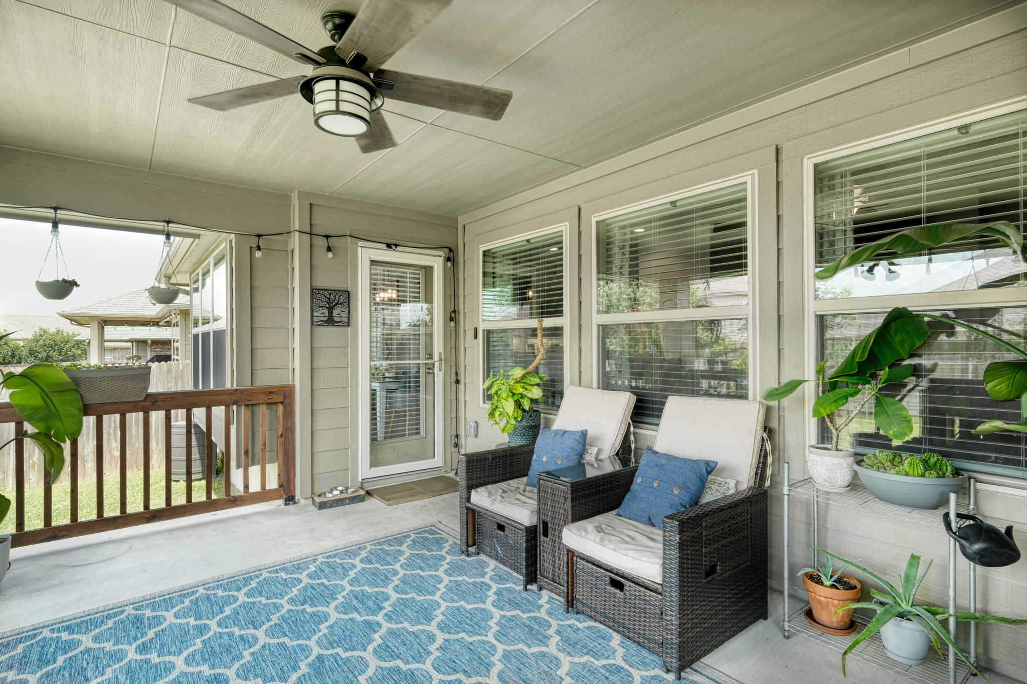 Covered Back Patio